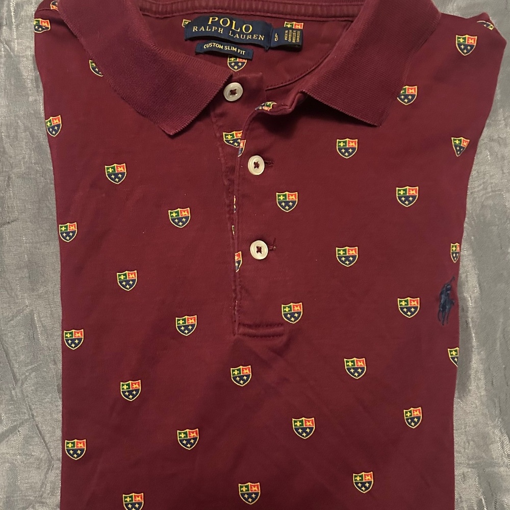 Polo Ralph Lauren  Basic Custom Slim-Fit Polo Shirt